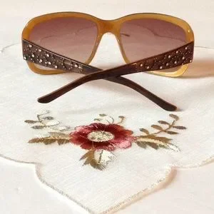 ✨?✨ Judith Leiber - Swarovski Crystals Sunglasses JUDITH LEIBER SWAROVSKI CRYSTAL EMBELLISHED SUNGLASSES 1028  main image 3